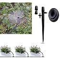 DIY Crafts 4x, Stake, Only Bubbler 5"inch Stake Nozzle For Misting Cooling System Mist Nozzle Quick Garden Outdoor Patio Umbrella,Pergola,Vestibule,Garden/Greenhose (Only 3 (4x, Stake)