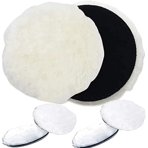 diy crafts 5 pcs 134 inch wool felt pad only wool felt pad only for polishing pad kit thread back pad amp adapter sponge wool for polishing w 5 pcs 134 inch wool felt pad only