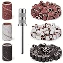 DIY Crafts Achieve Salon-Grade Nail Art at Home: Precision Polishing with Safe, Formaldehyde-Free Grinding Heads &amp; Easy-to-Use Accessories (Coloured Roll, 100 Pcs Kit)