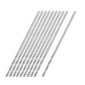 DIY Crafts Design No # 1, Tiny HSS, Steel HSS Micro Twist Drill Bit, 0.3mm-1.6mm For DIY Crafts Works (Pack of 20 Pcs) Note These are Min (Design No # 1, Tiny HSS)