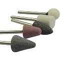 DIY Crafts Design No # 2, Pack of 5 Pcs, 5Pcs Mounted Stone Point Abrasive Grinding Wheels Bit Set for Dremel Rotary Tools for Polishing Shapes, Elec (Design No # 2, Pack of 5 Pcs)