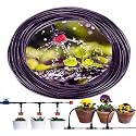 DIY Crafts Drip Irrigation Kits Accessories Plant Watering System Adjustable Home Garden Patio Misting Micro Flow Drip Irrigation Misting Cooling System (Combo Set 70 Pcs, Multi Combo Set)