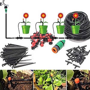 diy crafts pack of 22 plants ready to use kit drip irrigation system automatic irrigation drip kit for garden watering irrigation system garden pack of 22 plants ready to use kit