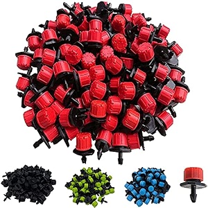 diy crafts drip irrigation system 35 pcs red dripersprinkler