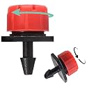 DIY Crafts Drip Irrigation Driper/Sprinkler, Red, 10 Pcs