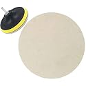 DIY Crafts 3 Pcs, 5" inch Felt Pad Only, Felt Pad Only Self Adhesive Wool Felt Polishing Wheel High Density Wool Polishing Disc Back Polished Chip Solid Te (3 Pcs, 5" inch Felt Pad Only)