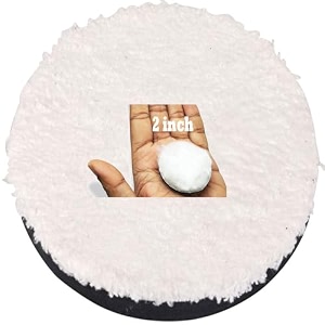 diy crafts 20 pcs 234 inch fur felt pad only fur felt pad only self adhesive wool for polishing wheel high density wool polishing disc back polished chip solid t 20 pcs 234 inch fur felt pad only