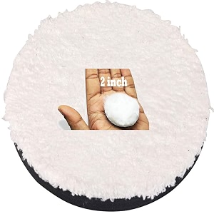 diy crafts 25 pcs 234 inch fur felt pad only fur felt pad only self adhesive wool for polishing wheel high density wool polishing disc back polished chip solid t 25 pcs 234 inch fur felt pad only