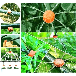 diy crafts 30 pcs only 360red-black emitter misting cooling system mist nozzle quick for garden outdoor patio ubrellapergolavestibulegardengr 30 pcs only 360red-black emitter