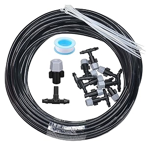 diy crafts 10 misting dripp 5mtr pipe multi misting system outdoor cooling mist system drip irrigation mister with 10 pcs misting nozzle 10 misting dripp 5mtr pipe multi