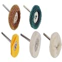 DIY Crafts Pack Of 10 Pcs, Buffing Wheel, Pack Of 10 Pcs, Buffing Wheel, Mini Polishing Pad Abrasive Buffing Wheel 1 Set Contaion 5 (Pack Of 10 Pcs, Buffing Wheel)