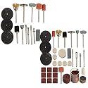 DIY Crafts Pack Of 105 Pcs, Design No# 3, 105 Pieces Drill Bit Rotary Set Kit Hobby Polish Grinding For Rotaty Tools A (Pack Of 105 Pcs, Design No# 3)