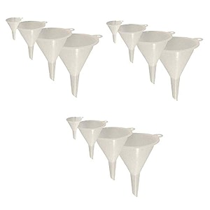 diy crafts pack of 16 pcs funnel of 4 sizes diy crafts plastic funnels pp f pack of 16 pcs funnel of 4 sizes