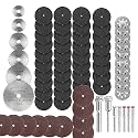 DIY Crafts Pack of 200 Pcs Kit, Multi, Combo Kit, Diamond Cutting Discs Wheel Drill Bit, Cutting Wheel Set for Rotary Tool, Cutter Kit with Mandrels R(Pack of 200 Pcs Kit, Multi, Combo Kit)