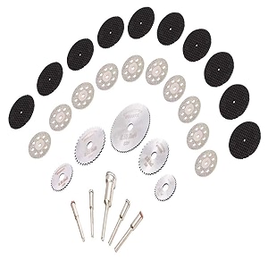 diy crafts pack of 200 pcs multi 2 pcs mandrelconnecting shank diamond cutting disc cutting sheet circular saw blade woodworking for dpack of 200 pcs multi 2 pcs mandrelconnecting shank