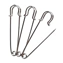 MR. DIY Crafts Gold Safety Pins Set, Heavy Duty Metal Safety Pins for Sewing, Clothing Repair, Jewelry Making, DIY Crafts &amp; Multipurpose Use (25, Saree Pin)