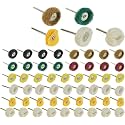 DIY Crafts Pack Of 30 Pcs, Buffing Wheel, Pack Of 30 Pcs, Buffing Wheel, Mini Polishing Pad Abrasive Buffing Wheel 1 Set Cont(Pack Of 30 Pcs, Buffing Wheel)