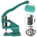 DIY Crafts Pack of 3000 Grommets, Hand Press Grommet Machine + Grommets Eyelet Tool Kit 3 Die Hand Press Grommet Machine #0#2#4 w/Grommets &amp; Eyelet Feedin (Pack of 3000 Grommets)