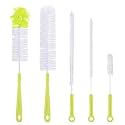 DIY Crafts Pack of 5 Pc, Design No # 1, Bottle Cleaning Brush Set for Washing Beer Wine Decanter Narrow Neck (Pack of 5 Pc, Design No # 1)