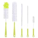 DIY Crafts Pack of 5 Pc, Design No # 4, Bottle Cleaning Brush Set for Washing Beer Wine Decanter Narrow Neck (Pack of 5 Pc, Design No # 4)