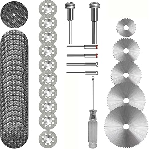 diy crafts pack of 80 pcs multi 2 pcs mandrelconnecting shank diamond cutting disc cutting sheet circular saw blade woodworking for dr pack of 80 pcs multi 2 pcs mandrelconnecting shank
