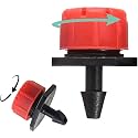 DIY Crafts 35 Pcs, Only Red Sprinkler Nozzle, Patio Misting Micro Flow Watering System Trampoline Waterpark Home Garden Misting Cooling Automatic Distribu (35 Pcs, Only Red Sprinkler Nozzle)