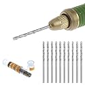 DIY Crafts Design No # 2, Tiny HSS, Steel HSS Micro Twist Drill Bit, 0.3mm-1.6mm For DIY Crafts Works (Pack of 20 Pcs) Note These are Min (Design No # 2, Tiny HSS)