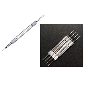 diy crafts watch band replacement tool heavy duty stainless steel watch spring bars replacement watch strap remove tool 2 pc silver pin remover