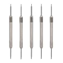 DIY Crafts Watch Band Replacement Tool, Heavy Duty Stainless Steel Watch Spring Bars Replacement Watch Strap Remove Tool (Pack of 5 Pcs, Silver Pin Remover)