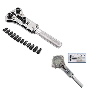 diy crafts design no  a colour no  7 watch repair of back opener wrench and large watch case movement holder for waterproof watch change battery yourself design no  a colour no  7
