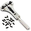 DIY Crafts Design No # A, Colour No # 2, Watch Repair of Back Opener Wrench and Large Watch Case Movement Holder for Waterproof Watch, Change Battery Yourself (Design No # A, Colour No # 2)