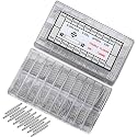 DIY Crafts Design # No 2, Pack Of 360 Pcs, Watch Spring Bars, 360Pcs 8-25mm Professional Watch Wristband Stainless Steel Link Pins Rep (Design # No 2, Pack Of 360 Pcs)
