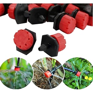 diy crafts water misting cooling system summer sprinkler nozzle outdoor garden greenhouse park plant spray hose watering sprayer only 360red mist nozzle 30 pcs only 360 red sprinkler dripper