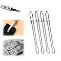 DIY Rope Threader Clip,2024 New Sewing Clips Drawstring Threader Tool Set,Drawstrings Replacement with Easy Threaders, for Drawstring Replacement for Hoodies, Shorts, Pants (A*4 PCS)