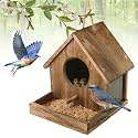 DIY Wooden Hummingbird House Assembly Kit for Outside Hanging