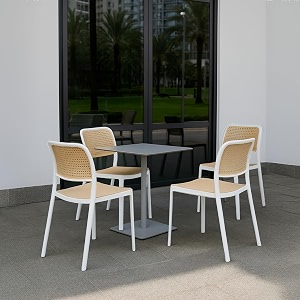 diya rolex chair for cafeteria  durable nylon frame accent chair