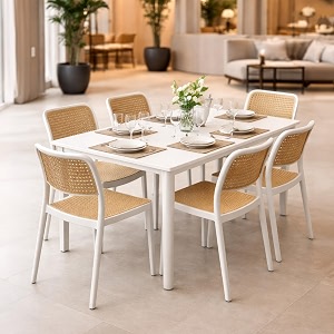 diya rolex chair for cafeteria  durable nylon frame accent chair