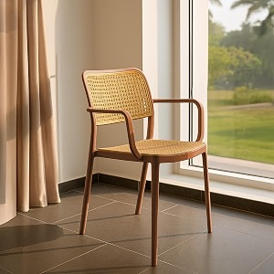 diya rolex chair for cafeteria  durable nylon frame accent chair