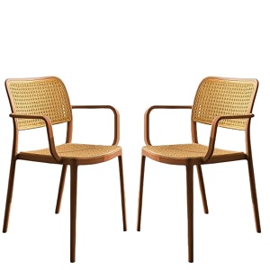diya rolex chair for cafeteria  durable nylon frame accent chair