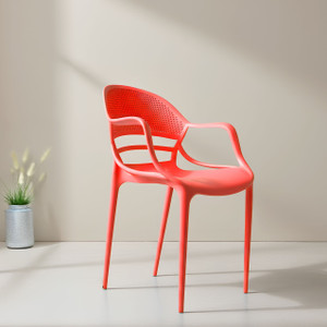 diya sunset web plastic chair with handle for dining room cafe and restaurents plastic outdoor chair