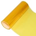 DIYAH 12 X 48 Inches Self Adhesive Headlight, Tail Lights, Fog Lights Tint Vinyl Film (Golden)
