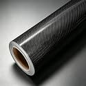 DIYAH 4D Black Carbon Fiber Vinyl Wrap Sticker with Air Release Bubble Free Anti-Wrinkle (120" x 60" / 10FT x 5FT)
