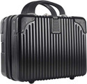 DIYASALESS Portable Makeup Travel Case Hand Luggage,Makeup Case Suitcase Elastic Band Bag Travel Toiletry Kit