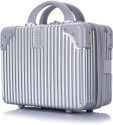 DIYASALESS Portable Makeup Travel Case Hand Luggage,Makeup Case Suitcase Elastic Band Bag Travel Toiletry Kit