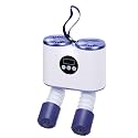 Shoe Dryer, Portable Fast Drying with 240 Minutes Timer, Dual Retractable Hoses, Warm Air Circulation Technology, for Shoes Socks Gloves, for Home, Travel and Camping