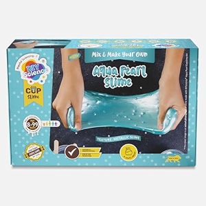 aqua pearl slime kit 8 years make shiny amp stretchy metallic slime scented slime glitter glue activator gel pigment exotic toppings