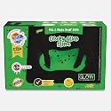 Creepy Alien Slime Kit, Glow in The Dark Slime Making Kit, 8+ Years, Scented Slime Glitter Glue, Activator Gel, Scary Green Glow in The Dark Powder, Alien Face Toppings