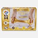 Golden Jewel Slime Kit, Slime Making Kit, 8+ Years, Make Shiny &amp; Stretchy Metallic Slime, Scented Slime Glitter Glue, Activator Gel, Golden Pigment, Golden Bead Toppings