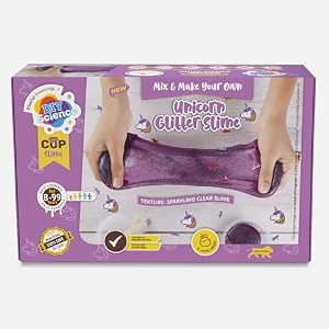 unicorn glitter slime kit slime making kit 8 years make super shiny and stretchy slime in 4 easy steps scented slime glue activator gel unicorn toppings amp glitters