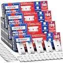 DIYSELF 1000 Pack Single Edge Razor Blades, High Carbon Steel Bulk Refills